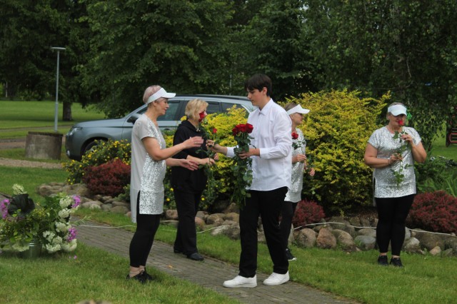 Pasākums "Vasaras balle" pie Maļinovas pagasta saieta nama atpūtas laukumā